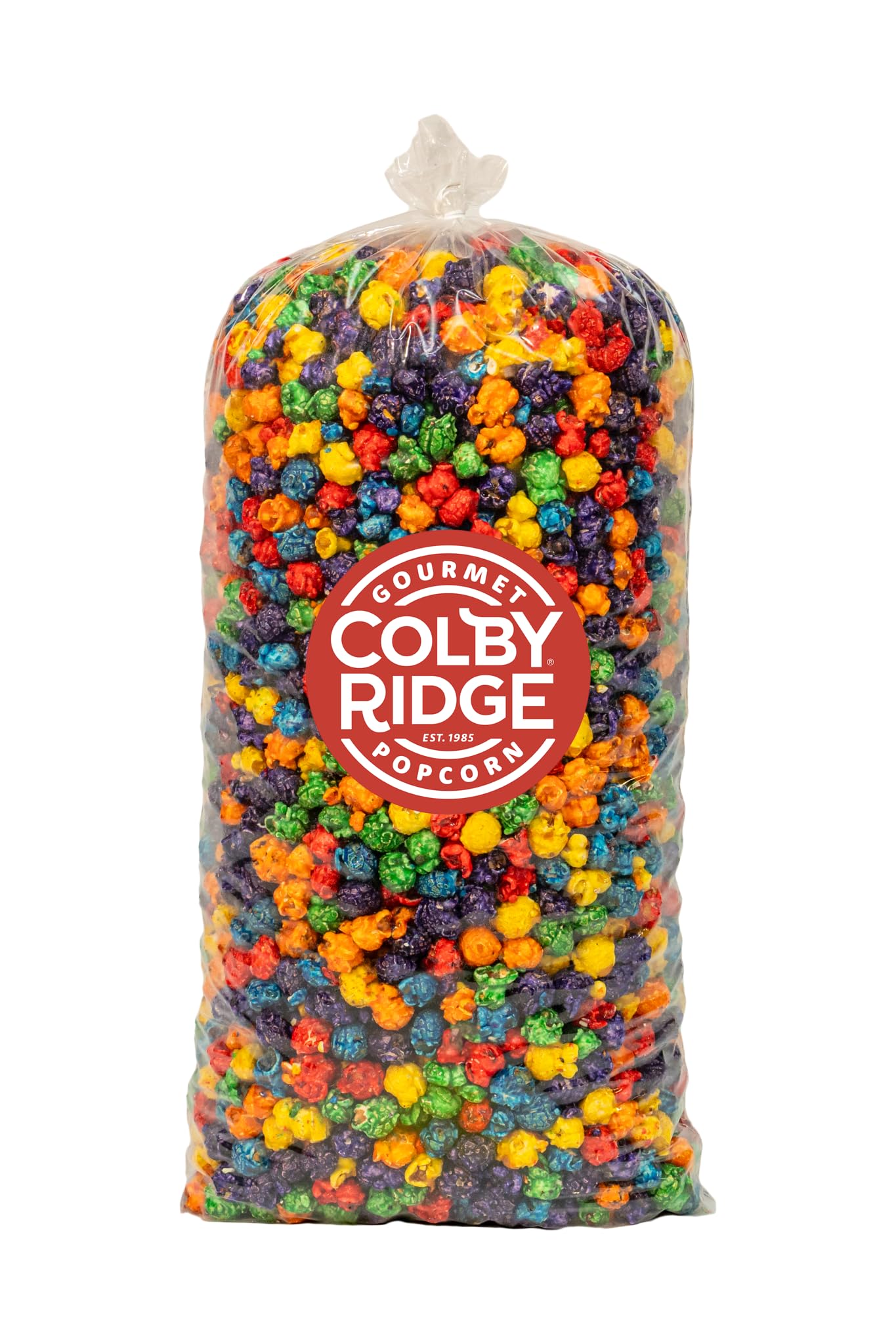 Colby Ridge Gourmet Craft Popped Gluten Free Popcorn Bulk 5 Gal 80 Cups Rainbow