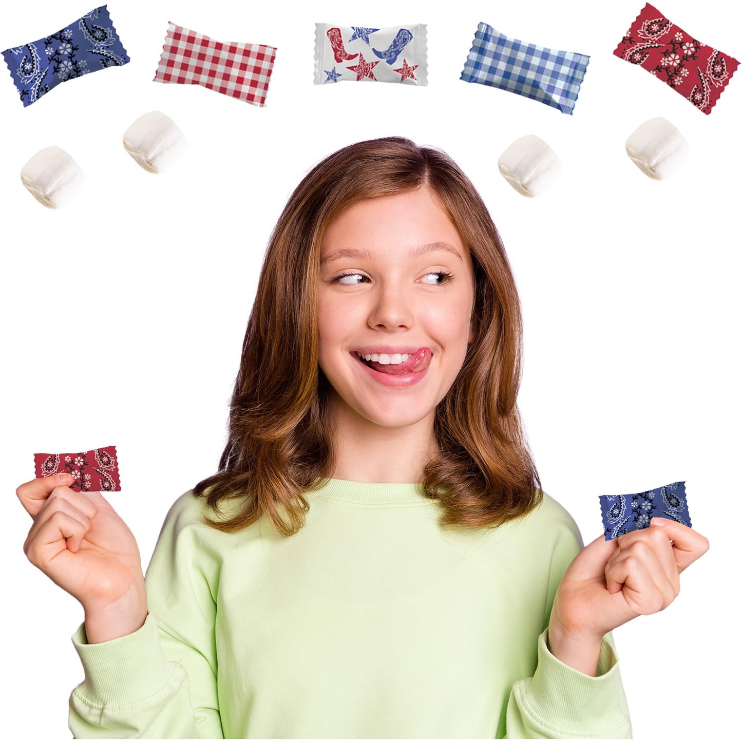 The Dreidel Company Buttermints Mint Candies, Fat-Free, Individually Wrapped, 55 Pieces, White