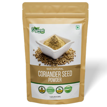 Organic Zing Organic Coriander (Cilantro) Powder (Coriandrum sativum) for Curries, Pickles | 100% Raw | USDA Certified | Vegan |