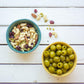 Lindsay Crafted Medium Green Ripe Pitted Olives, Pack Of 12, 6Oz Cans