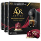 LOR Coffee Pods  30 Count Provocateur Medium Roast Blend  Single Cup Aluminum Coffee Capsules Compatible with the LOR BARISTA System & *Nespresso Original Machines  30 Count (Pack of 1)