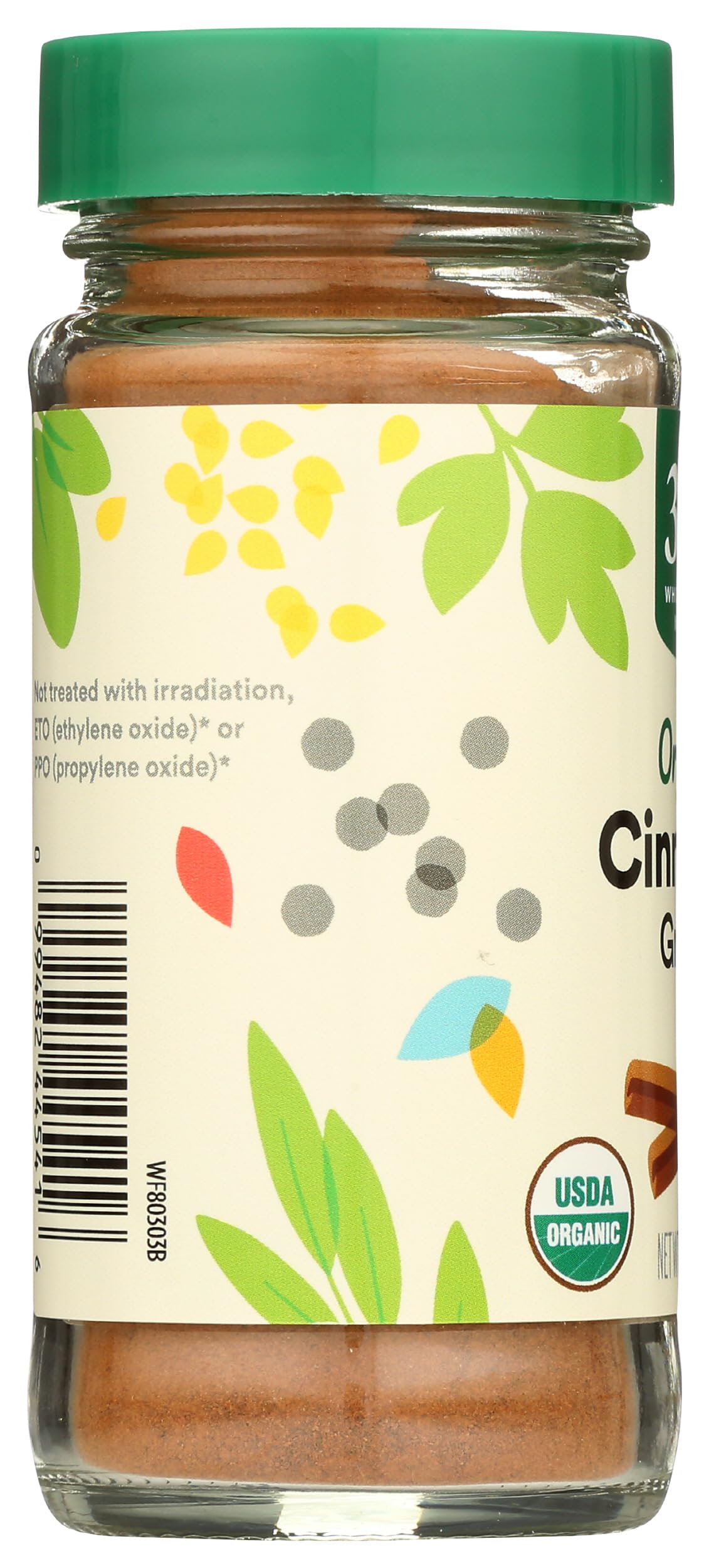 365 by Whole Foods Market, Organic Ground Cinnamon, 1.9 Ounce