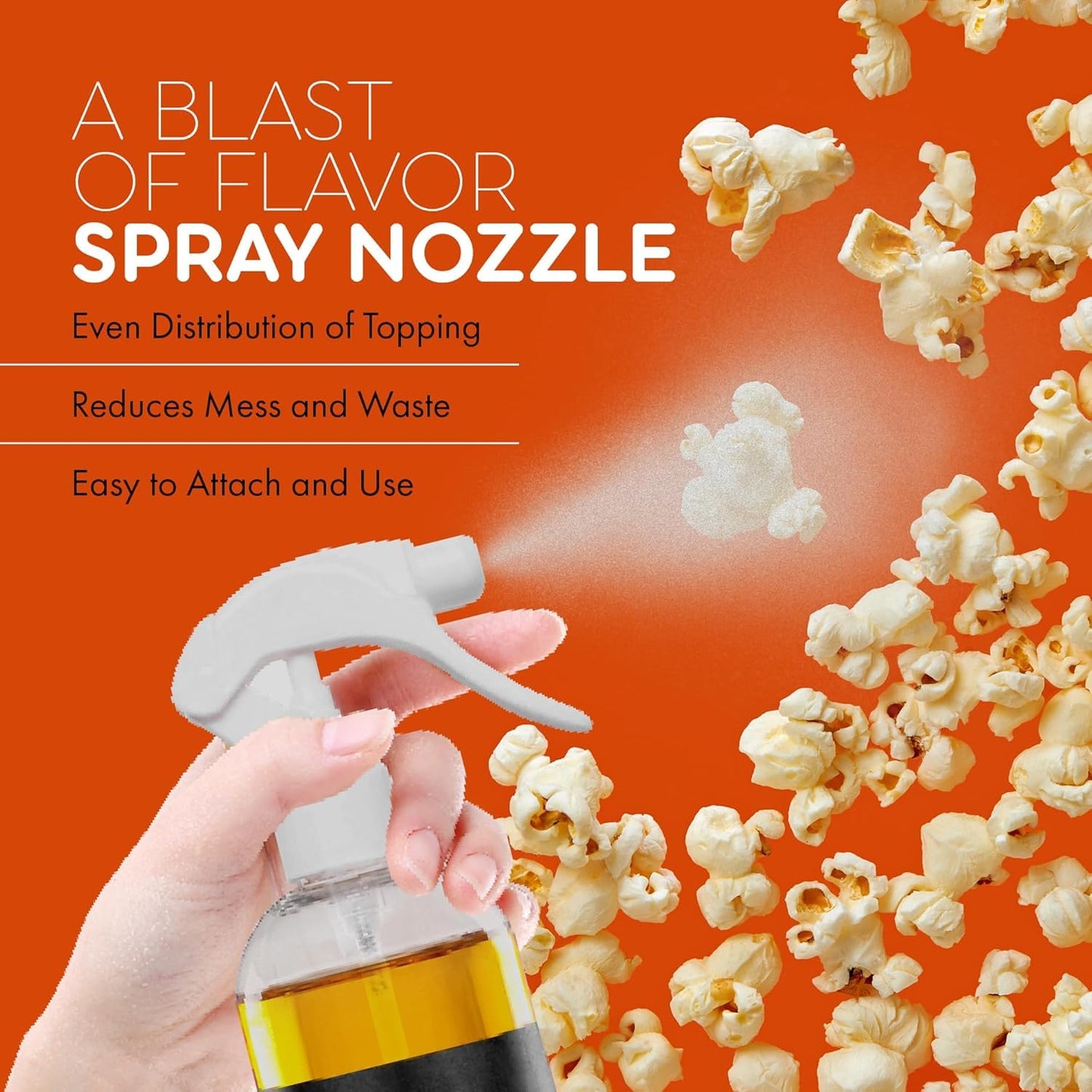 The Candery Coconut Popcorn Oil Soy Blend with Theater Butter Flavor - 4 Bottles (2 Topping & 2 Popping) - 72 oz Total