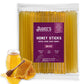 Judees Pure Raw Honey Sticks - Gluten-Free On-the-Go Snacks - 50 Count - 7-Inch Straws for Tea, Coffee, and Desserts
