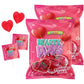 Zazers Heart Shaped Strawberry Lollipops | Approx. 74 Individually Wrapped Pops | Gluten-Free, Nut-Free, Kosher | 2 Bags (300g e