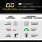 Dialed Gum Caffeine Gum 50mg Sugar Free Focus dietary product Pack of 64 Caramel Macchiato Brown
