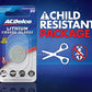 Acdelco Cr2032 3V Lithium Coin Cell Battery, Watch And Electronics Button Batteries, 6 Count
