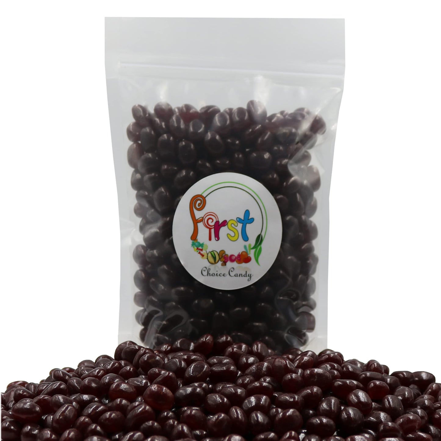 Firstchoicecandy Variety Flavors Jelly Beans (Black Licorice, 5 Pound)