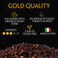 Piazza Mercanti Caffe Oro Italian Roast Coffee Whole Beans - 2.2lb Bag - Non-GMO