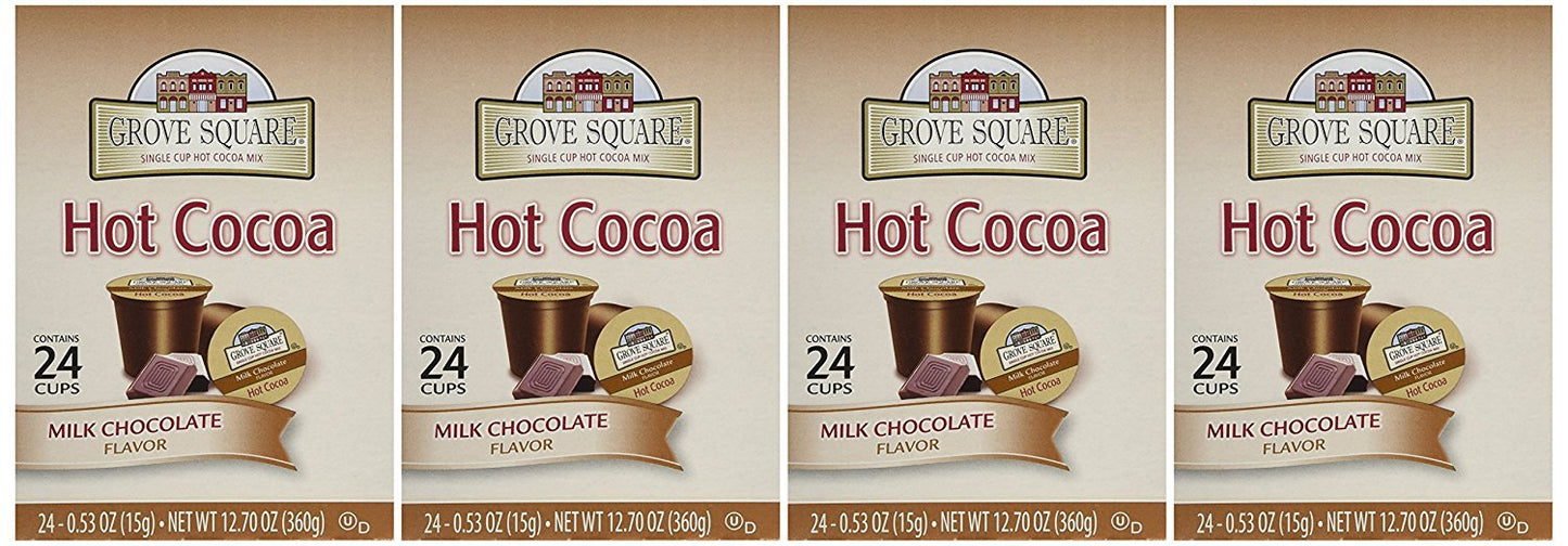 Grove Square Milk Chocolate Hot Cocoa 96 Count