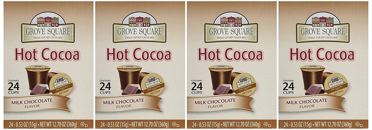 Grove Square Milk Chocolate Hot Cocoa 96 Count