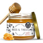 Bees & Trees Manuka Honey Medium Activity Certified 350+ Methylglyoxal - 100% Pure New Zealand Monofloral, Raw & Unpasteurized -