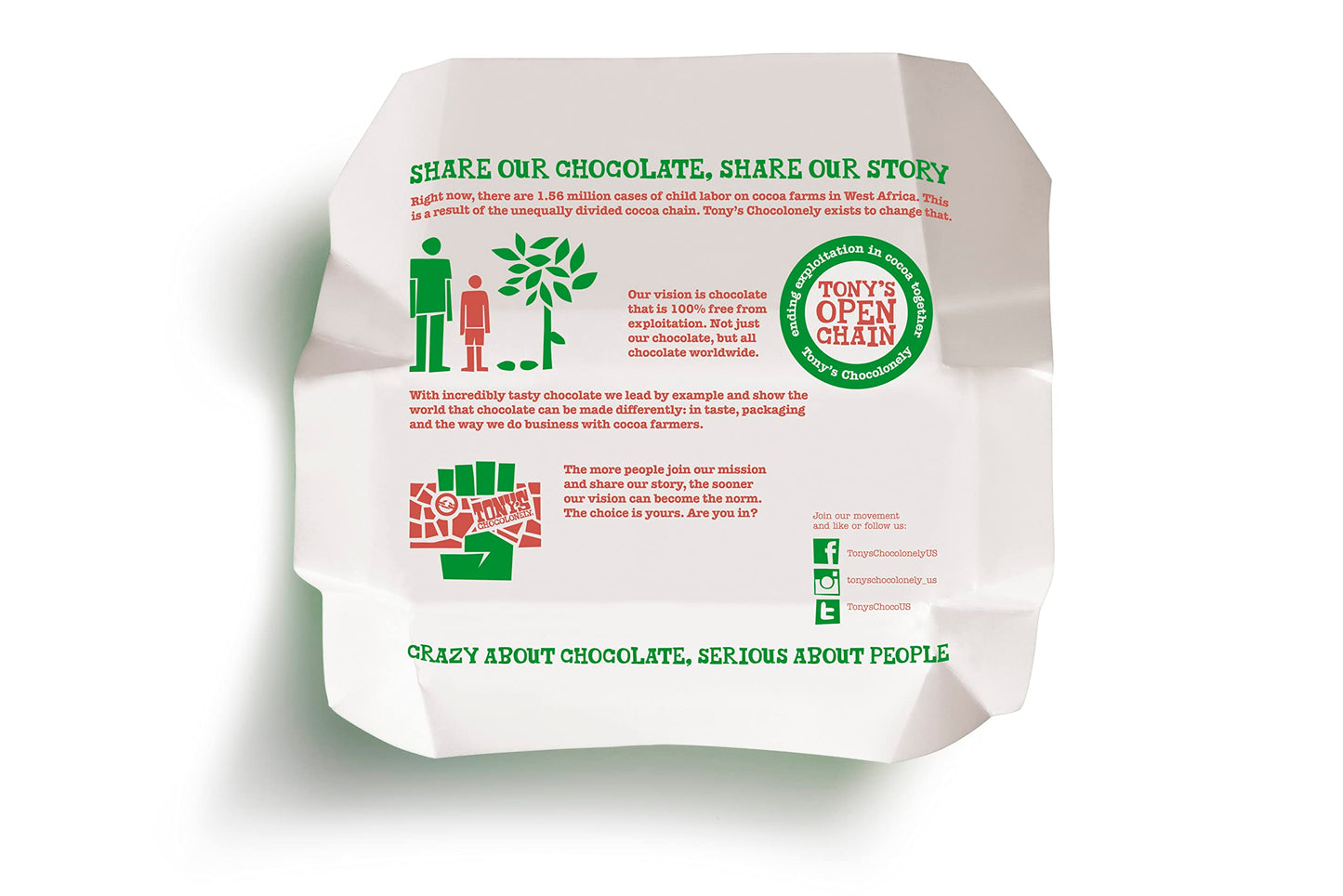 Tonys Chocolonely Bar Choc Milk Hazelnut (Pack Of 15)