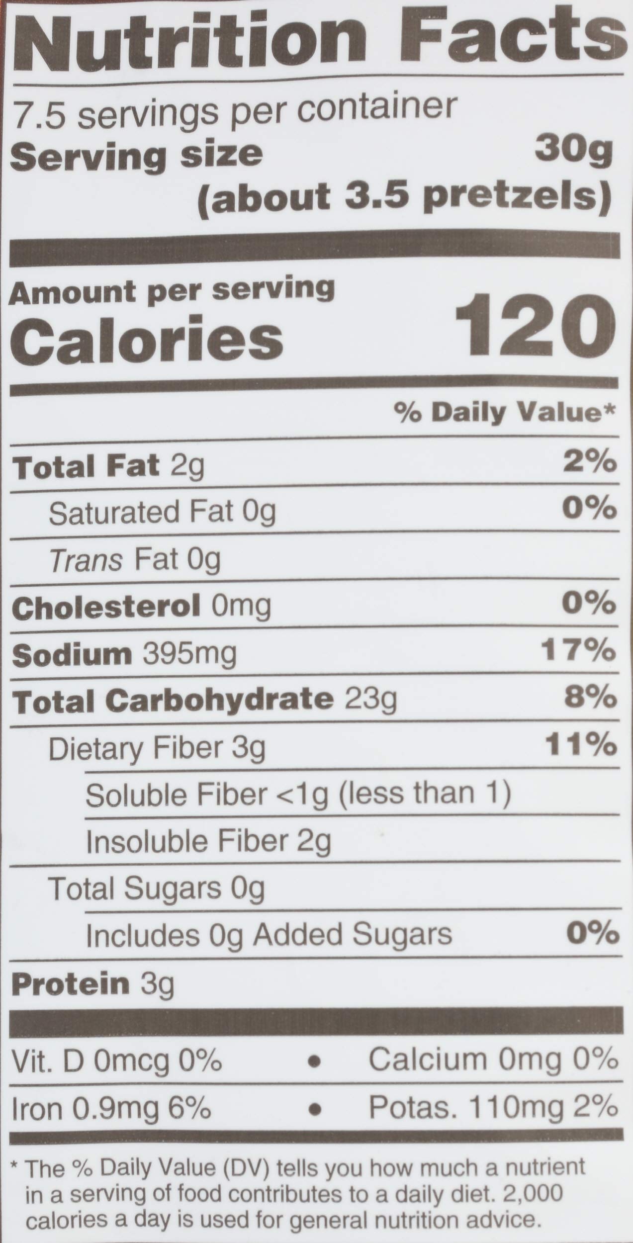 Unique Pretzels Unique Sprouted Whole Grain Splits Pretzels, 8 oz