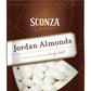 Sconza Jordan Almonds | White Candy Coated California Almonds | Wedding, Bridal and Baby Shower Snack | Made in the USA | Pack o