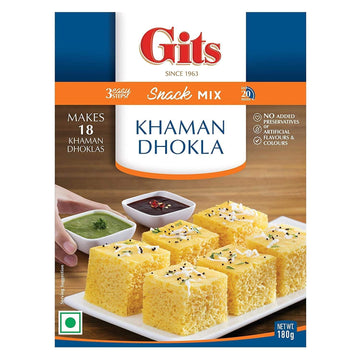 Gits Instant Mix Box - 180Gm (Pack Of 3) | Ready To Cook Indian Breakfast/Lunch/Dinner/Snack Meal | No Artificial Colors, Flavor