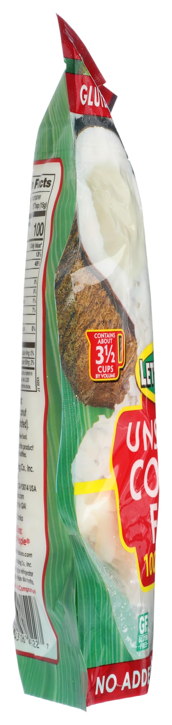 Let s Do Organic Unsweetened Coconut Flakes, 7 oz