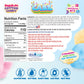 PartyPuffs Cotton Candy Cake - 4 Servings - Sliceable Celebration Cake With Strawberry  Blue Raspberry  Lemon & Green Apple Flavors - Fun Party Dessert With Crunchy Marshmallow Bits - Gluten-Free Treat & Made in USA - 4oz