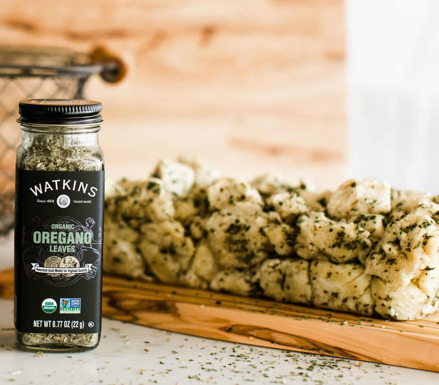 Watkins Gourmet Organic Spice Jar, Oregano Leaves, 0.77 Ounce (Pack Of 3)