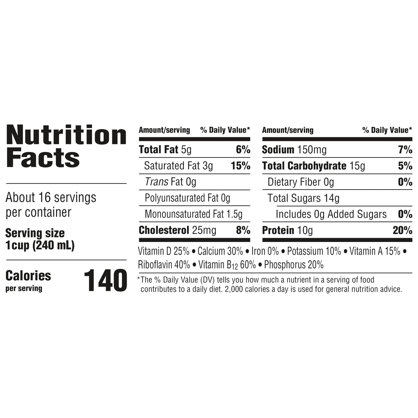 Horizon Organic High Vitamin D 2 Percent Milk, Creamy High Vitamin D Reduced Fat Milk, 128 fl oz Gallon Jug