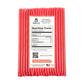 The Honey Jar Ginger Flavored Raw Honey Sticks - 20 Count Honey Straws for Tea and Coffee - Made in the USA
