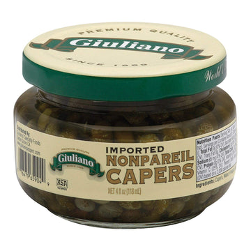 Giuliano, Caper Nonpareil Imprtd, 4 Oz, (Pack Of 12)