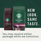 Starbucks Dark Roast Whole Bean Coffee, Espresso Roast, 100% Arabica, 12 oz bags, Pack of 6