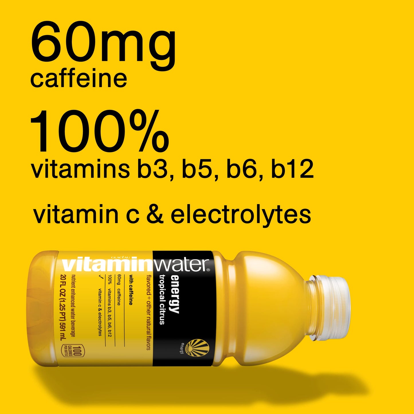Glaceau - Vit Water Energy - CS of 12-20 FZ (12x20 FZ)