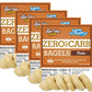Thinslim Foods Keto Food Bagels | Keto Bread Or Keto Snack Breakfast Alternative | Low Carb Plain, 4 Pack (6 Diet Bagels Per Keto Friendly Food Pack)