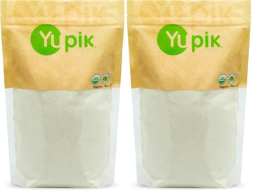 Yupik Organic Flour, Gluten-Free Fine Grind Oat, 2.2 lb, Non-GMO, Vegan (Pack of 2)