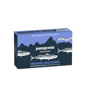 Patagonia Provisions Smoked Wild Mackerel, 22g Protein, Gluten Free, Pack of 1 (4.2 Ounce), Gray, Model 0810981021853