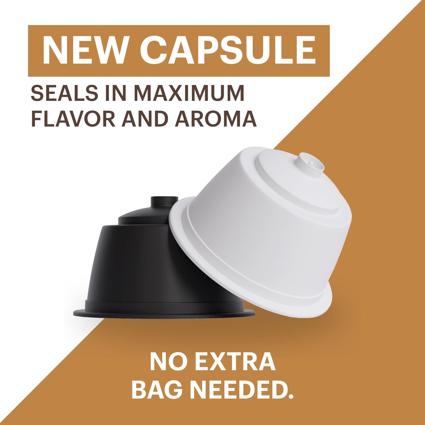 G Grana Cappuccino Coffee Pods - 100% Arabica - 16 Count Compatible with Nescafe Dolce Gusto