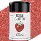 Colaele Red Edible Glitter Luster Dust, 5g Food Grade Metallic Powder for Cakes and Desserts