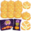 Halloween Pumpkin Puzzle Candy - 12 Pack Individually Wrapped Large 35g - Unique Halloween Themed Candy - Great for Trick or Tre