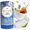 Lovare 1001 Nights Loose Leaf Tea 80 G - Made In Ukraine - Black And Green Tea, Apple, Cornflower, Calendula, Rose, Safflower Pe