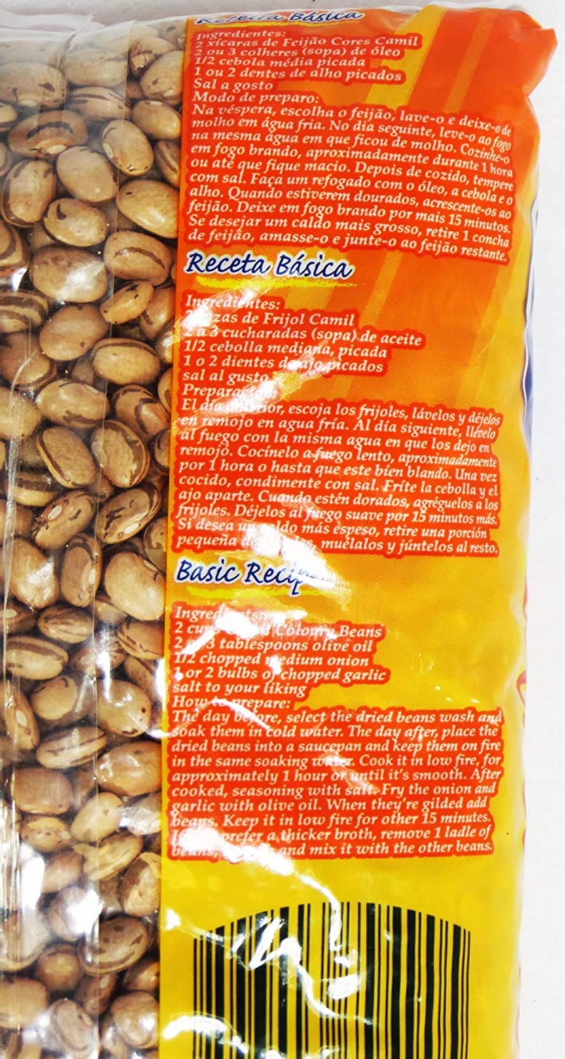 Camil - Pinto Bean - 35.27 Oz | Feijo Carioca - 1Kg