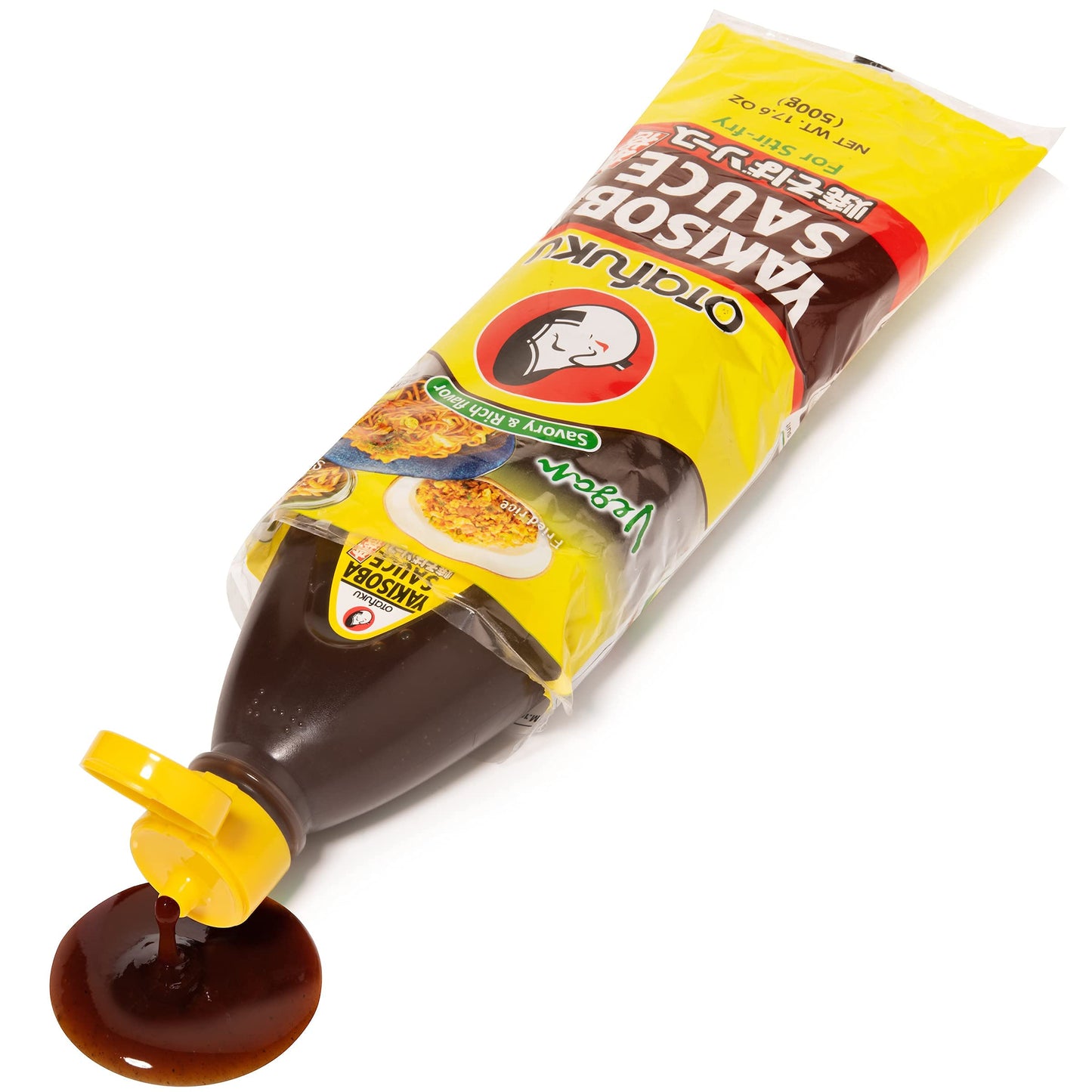 Otafuku Yakisoba Sauce for Japanese Stir Fry Noodles, Vegan Yakisoba Sauce Authentic Umami Flavor - No Artificial Flavors, Color