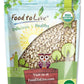 Food to Live Organic Pine Nuts, 4 Pounds - Non-GMO, Whole Raw Pignolias, Unsalted, No Shell, Vegan, Kosher, Bulk Snack. Rich in 