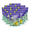SuckerPunch Red Chile Spicy Dill Pickle Chips  Hot  Spicy Gluten Free Pickles  Sugar Free  Low Calorie  Kosher  Fresh Pickle Chips  Non GMO  Keto Friendly  Vegan  3.4 FL Oz  Snack Pouches (12 Pack)