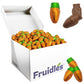 Easter Chocolate Carrots Bunny Rabbit Treats Milk Chocolate, Individually Wrapped in Orange Foils, Approximately 47 Pieces Per P