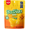 AMOS Peelerz Mango Peelable Gummy Candy  6oz (170g) - Peelable Gummy Made with Real Fruit Juice  Resealable Bag  Fun Peeling Candy Snack for Kids and mature-themeds