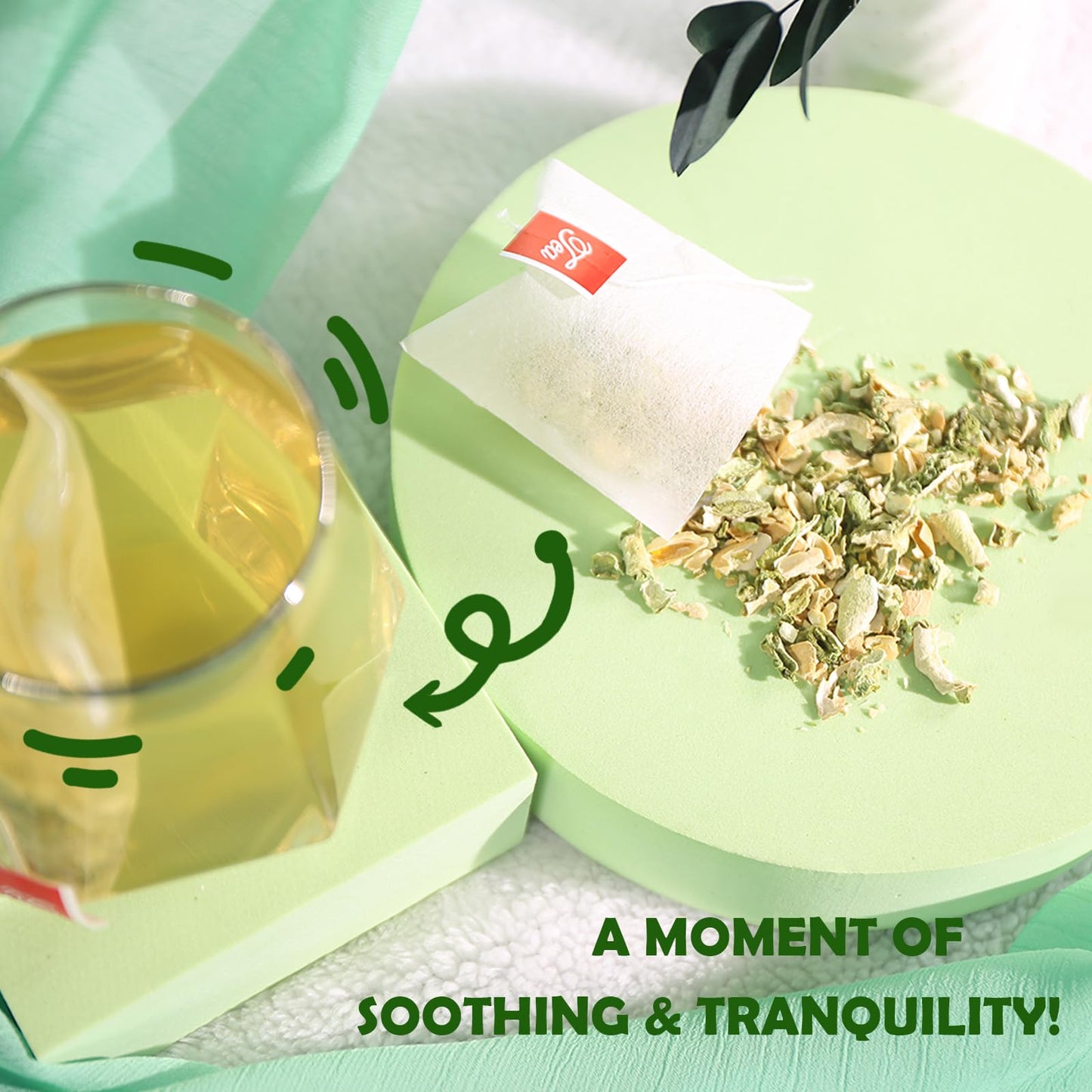 Tearelae - Bitter Melon Tea Bags - 2G X 50 Count - 100% Pure Natural Cut & Sifted Dried Momordica Charantia Slices Herbal Tea - Non-Gmo - Caffeine-Free - Pleasantly Bitter Flavor