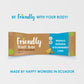 Friendly Fruit Bar | Banana, Mango, Goldenberry, and Chia | (12 pack);1.05 ounces | Healthy Natural Snack, Energetic, Plant Base