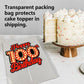 Happy 100Th Birthday Cake Topper Fluorescent Flashing Night Out Hen Movie Nightclub Theme Decor Supplies Woman Man Happy Birthda