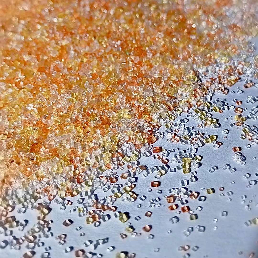 Edible Sanding Sugar Sprinkles For Cookie Decorating, Sugar Sprinkle Mix For Celebration Cakes, Cupcakes, Cookies, 3Oz (Orange&Y