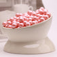 Shimmer Gumballs - Strawberry Bubble Gum For Kids - 3 Pack Pearl Pink Candy 3.5 Oz Chewing Gum - Nostalgic Valentines Candy For