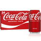 Coca-Cola Classic Soda, 12 fl oz Cans, 24 Pack, Rich Brown, Model 049000012781