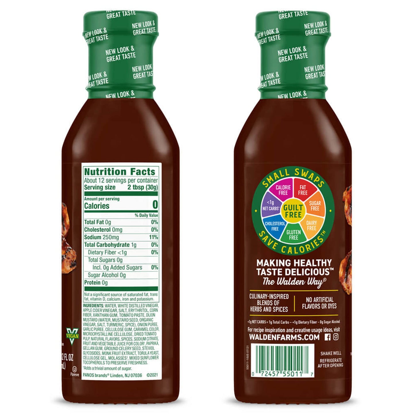 Walden Farms Calorie Free Barbecue Sauce Original - 12 fl oz