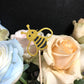 30-pack Glitter New Bumble Bee Cupcake Toppers, Baby Bee Gender Reveal Baby Shower Birthday Party Cake Decorations Supplies