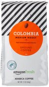 large online retailer Fresh Colombia Ground Coffee, Medium Roast, 12 Ounce (Pack of 3)